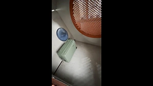 Prueba de vuelco de la maleta