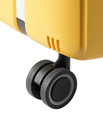 Ruedas dobles giratorias de 360°