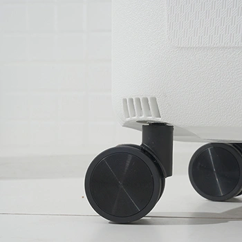 Ruedas giratorias silenciosas de 360°