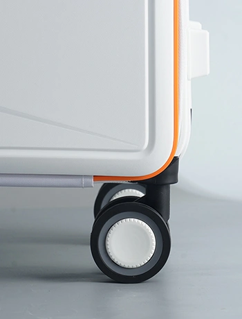 Ruedas giratorias silenciosas de 360°