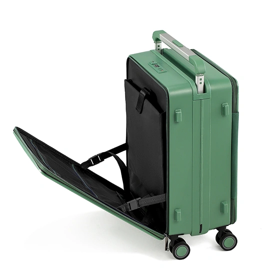 Maleta para facturar de 25''/29'' de apertura dual, con asa ancha