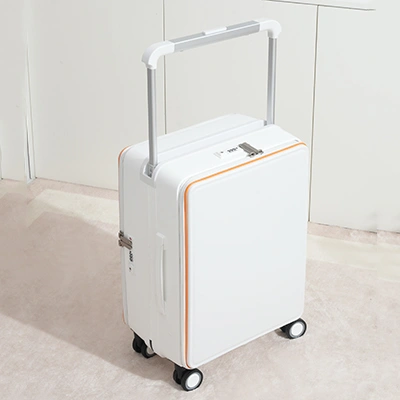 Maleta de mano con bolsillo delantero y asa ancha