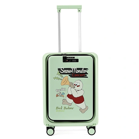 Maleta plegable estampada