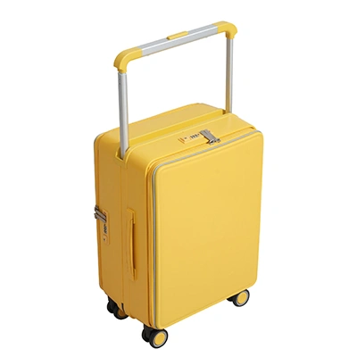 Maleta de apertura dual y asa ancha