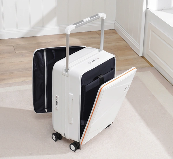 Maleta con apertura dual