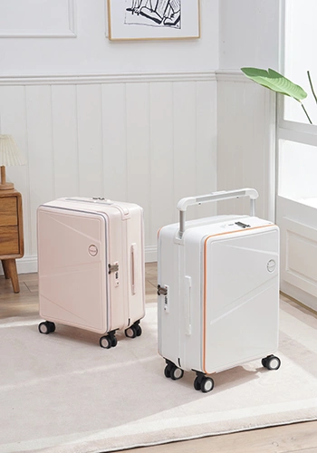 Maleta con apertura dual