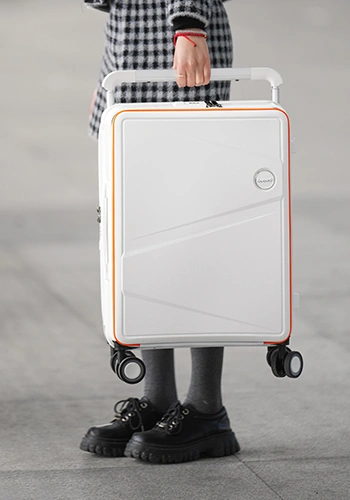 Maleta con apertura dual