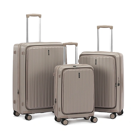 Juego de maletas expandibles con cierre