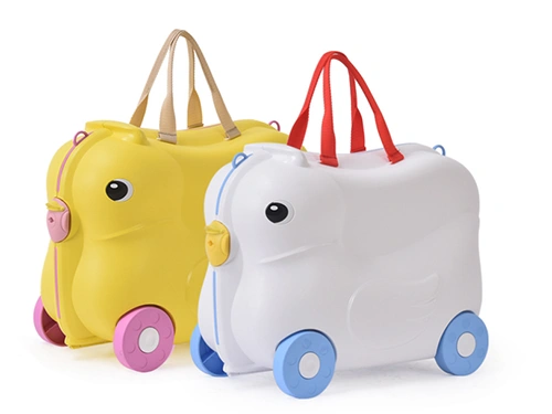 Maleta montable con diseño de pato