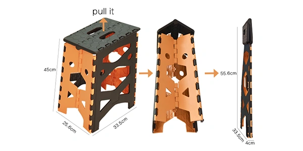 Juego de mesa y sillas plegables rectangulares