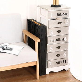 Carrito plegable con caja